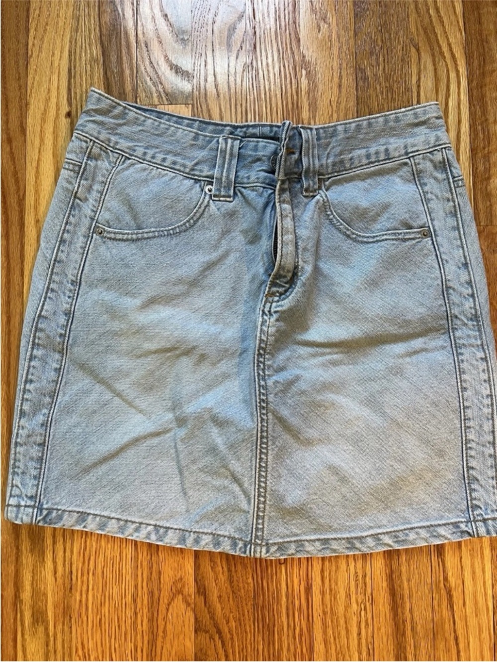 Banana Republic Light Blue Denim Skirt